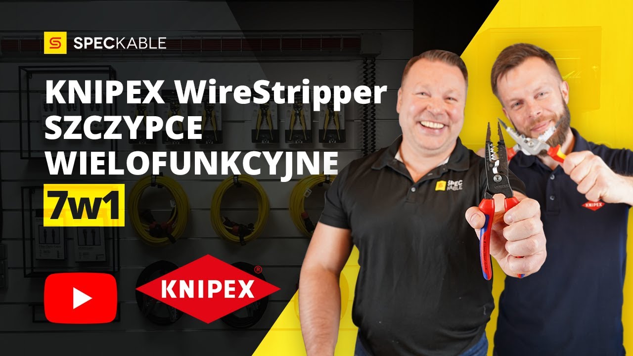 KNIPEX WireStripper - uniwersalne szczypce wielofunkcyjne 7w1
