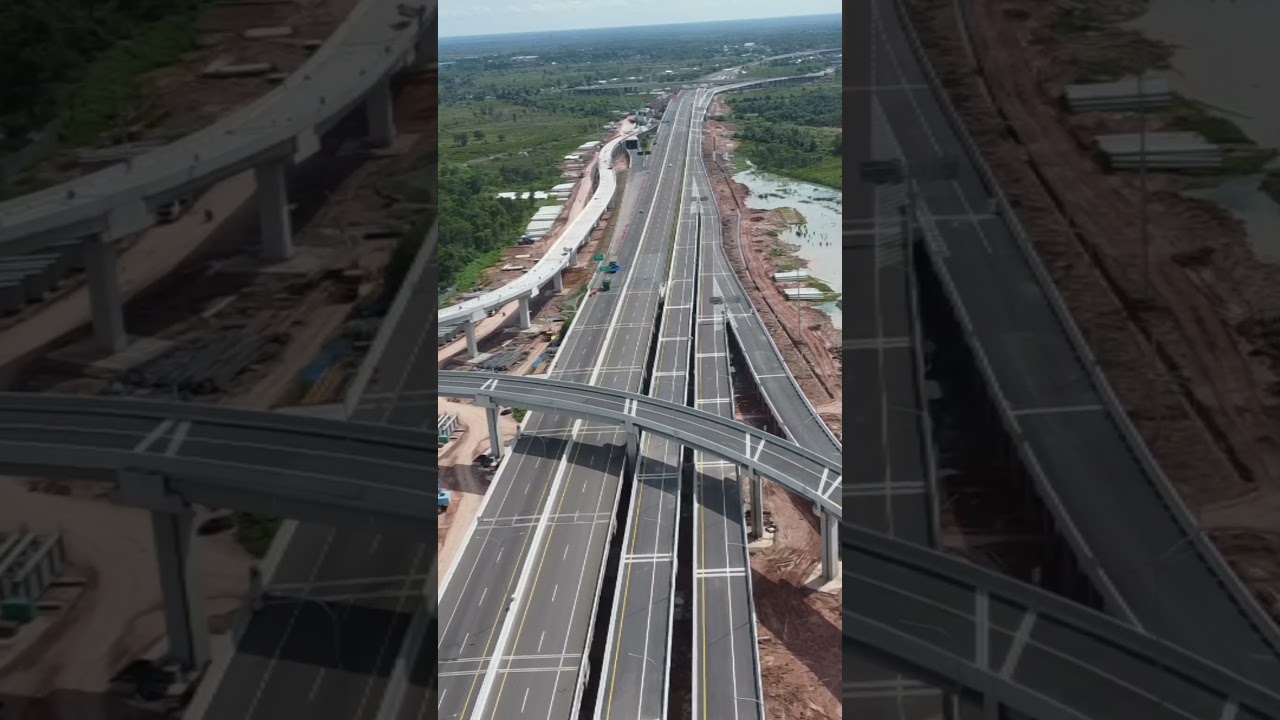 Baru selesai, langsung dapat bintang&nbsp;lima?! Junction Tol Palembang