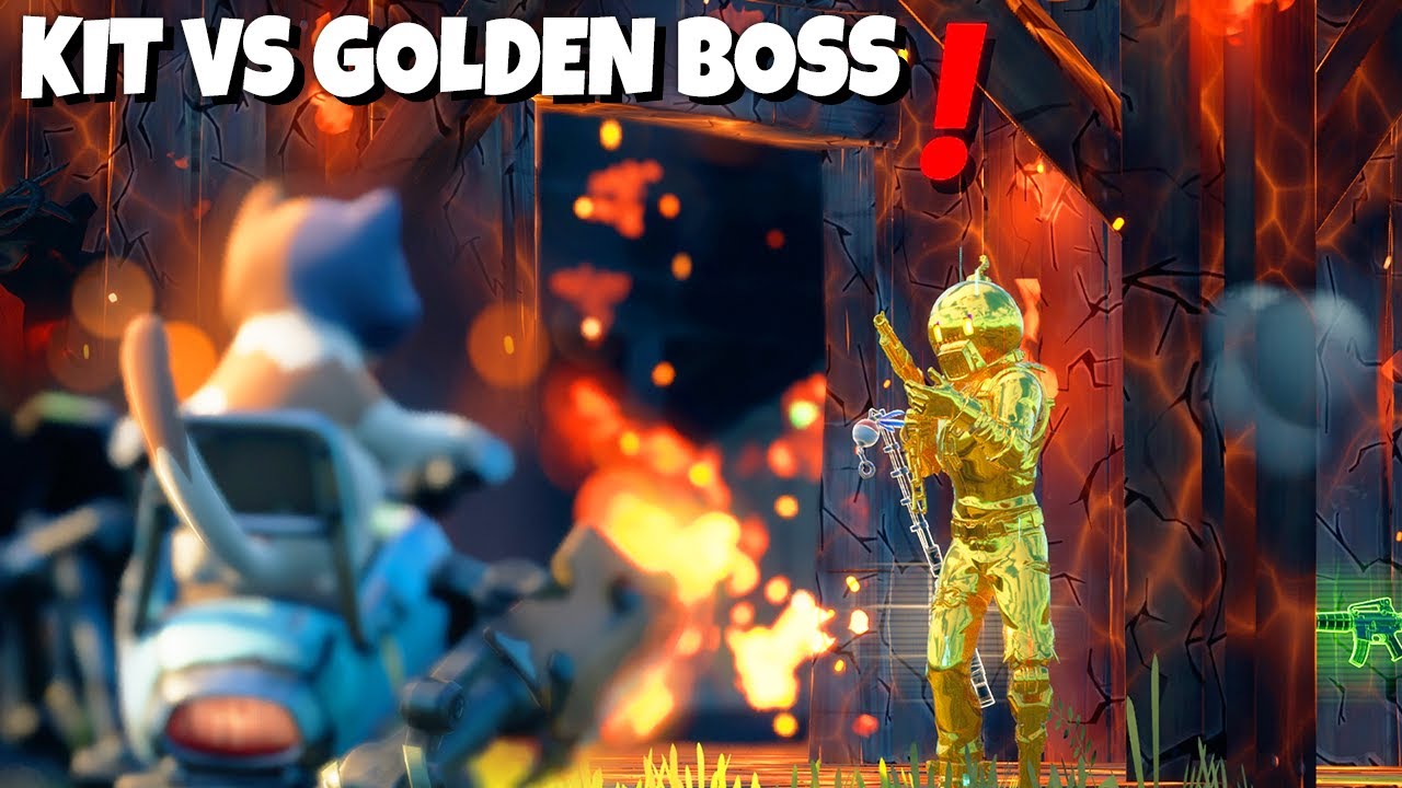 Kit VS New Golden Boss in Fortnite (Voiced by Kit) New Mystic Boss weapon Loot. The recreated sketch