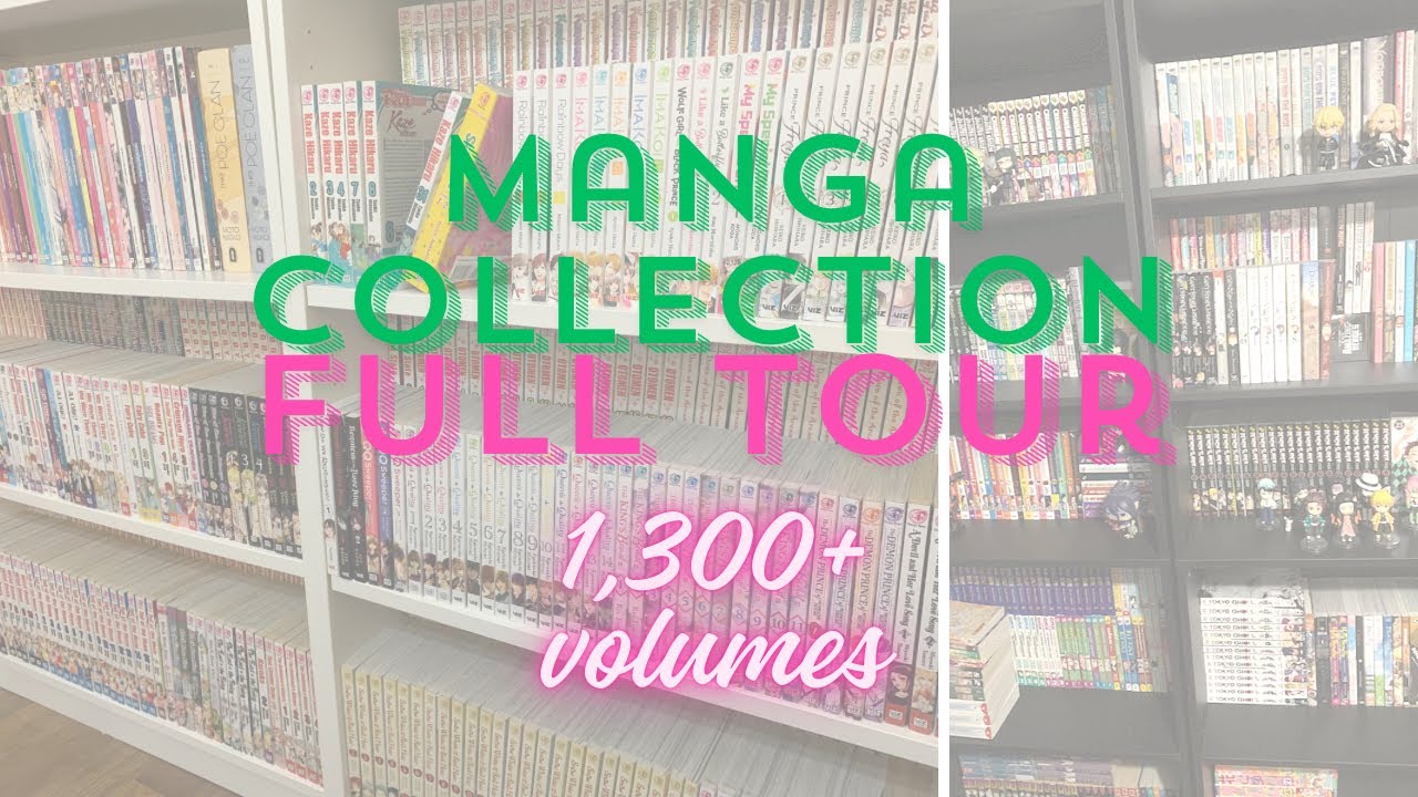 Complete Manga Collection Tour: Over 1,300 Volumes!