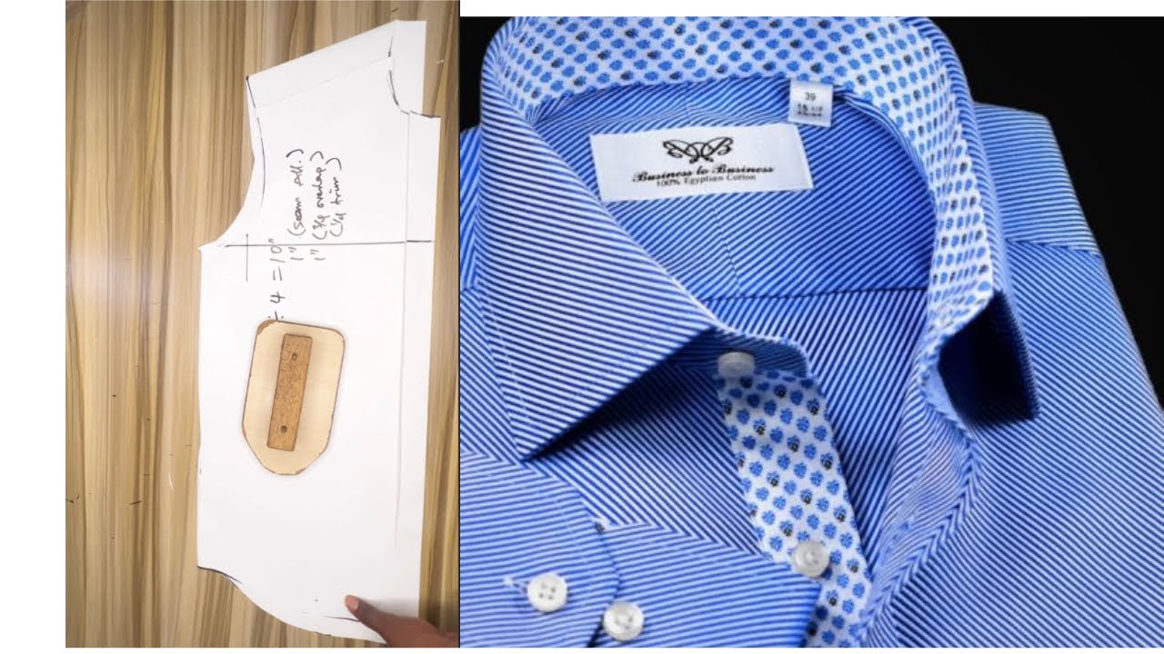 3. SHIRT MAKING: HOW TO SEW THE FRONT PATTERN AND THE BACK PATTERN