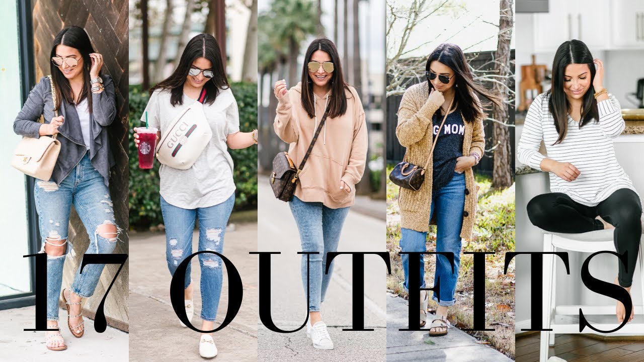 WHAT I WORE - 17 Cute Casual Outfit Ideas | LuxMommy