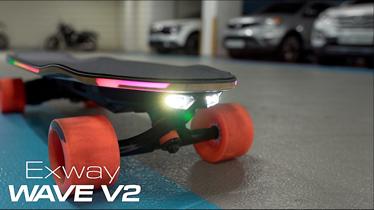 # 319 Exway WAVE V2 - Special and fun travel electric skateboard