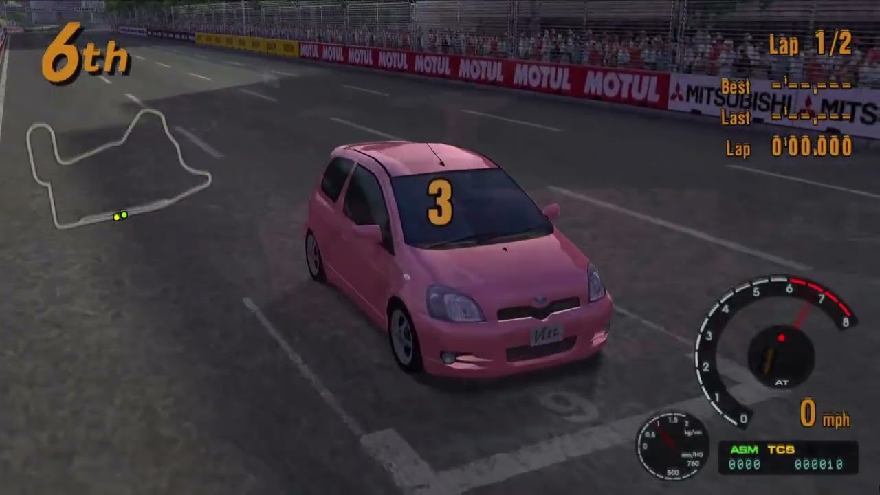 Gran Turismo 3 - Blind Playthrough - Beginner League - Vitz Race
