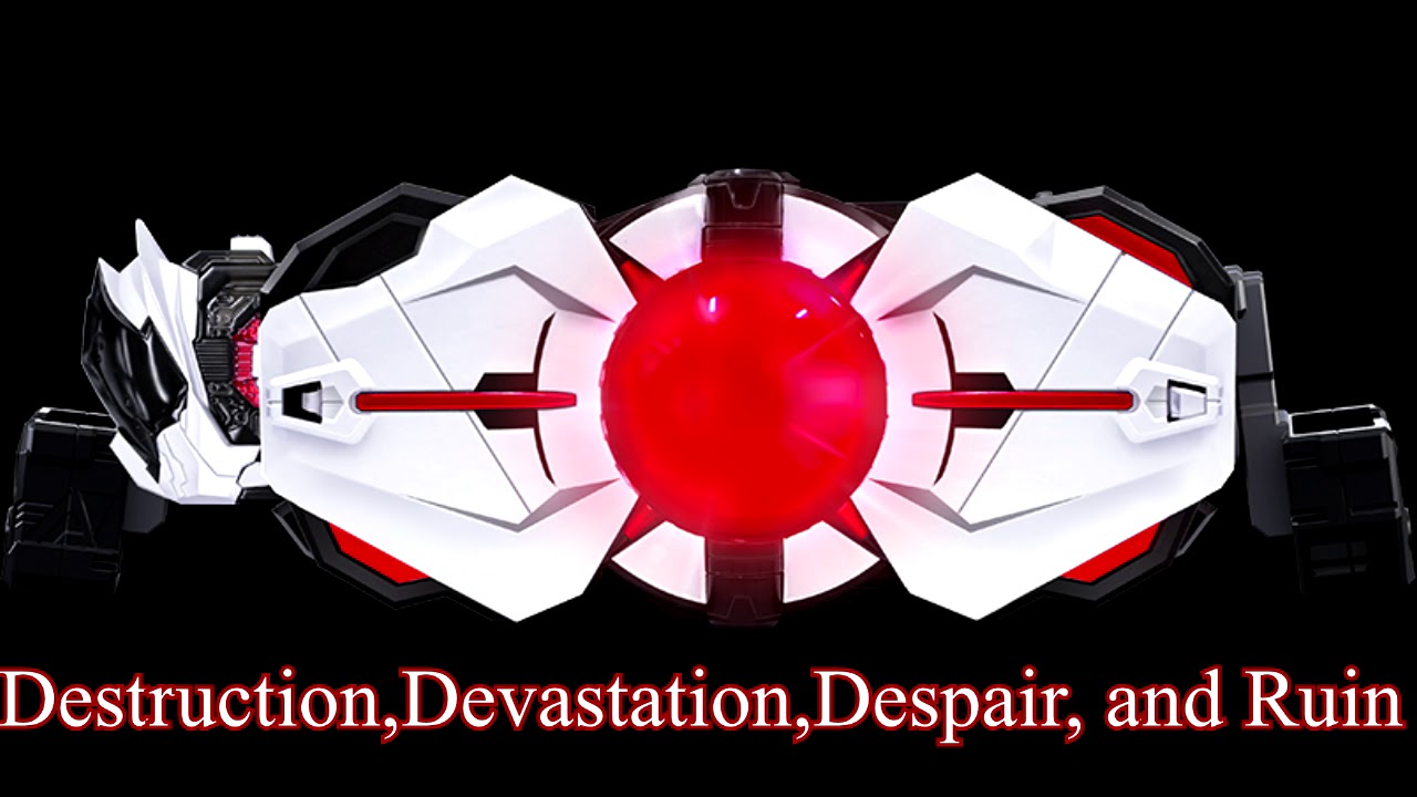 Ark One 100% HQ henshin and finisher