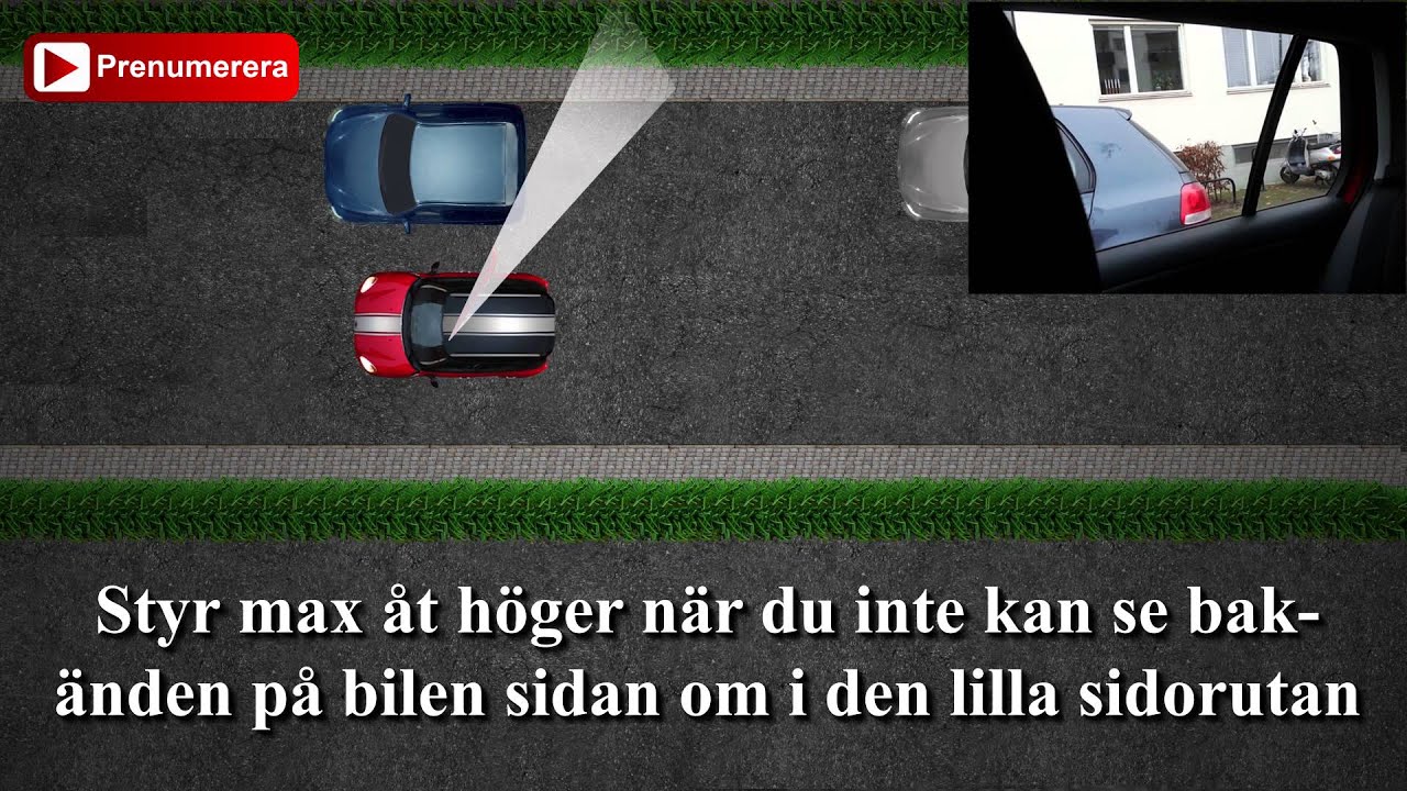 En ny variant av fickparkering! Metod 3.