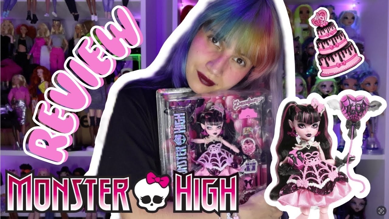 🩷La mejor Draculaura Sweet 1600  🩷🖤|| 💀🧛🏽‍♀️Monster High (Review)🩷