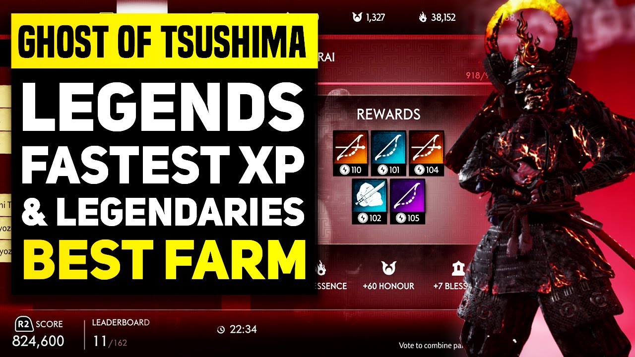 Ghost of Tsushima LEGENDS: продвинутые советы по получению легендарного снаряжения и быстрому пов...