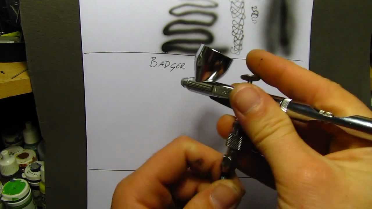 Test results of the badger airbrush renegade krome sotar 20/20 and the 100 G