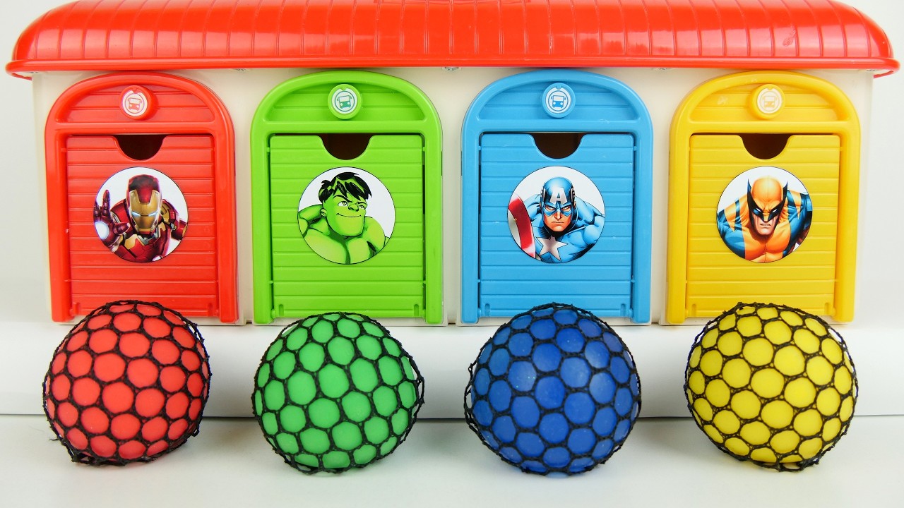 Oddly Satisfying Garage | DIY Making 4 Brainrot Doors 4 Relax Slime Balls Using From ASMR Sounds