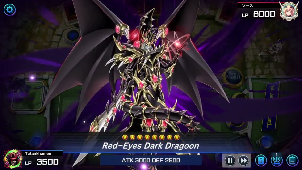 Red-Eyes Dark Dragoon vs Sky Striker II 