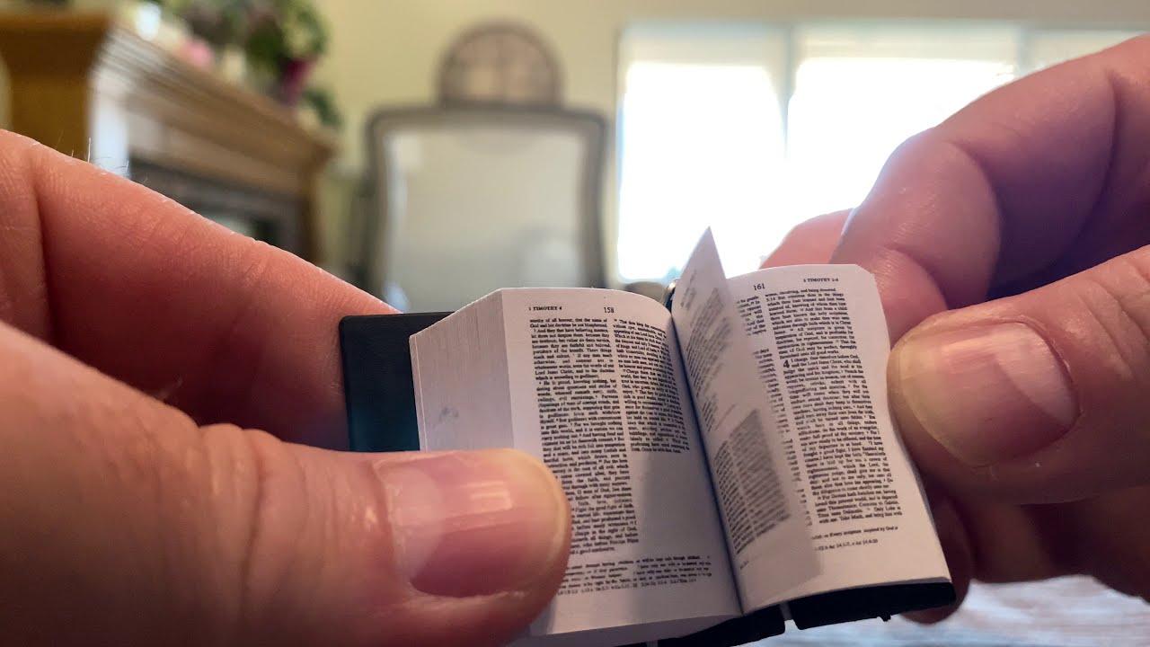 The Tiny Bible Keychain - Review