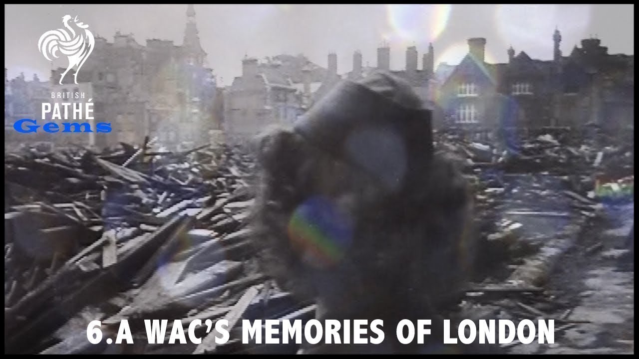 A WAC's Memories of London (1944) | British Pathé Gems Nº6