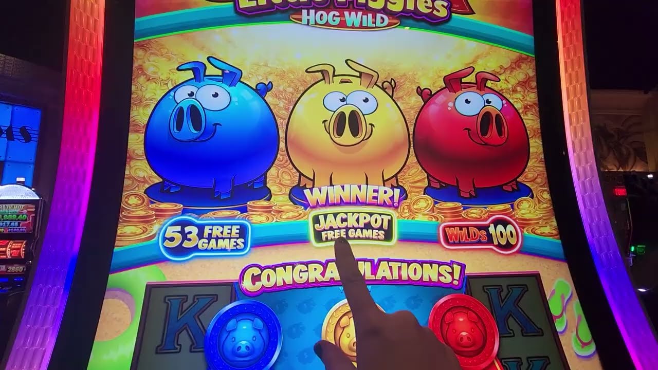 53 FREE GAMES! TRIPLE POP! | Rich Little Piggies Advantage Play | How to Beat Slot Machines