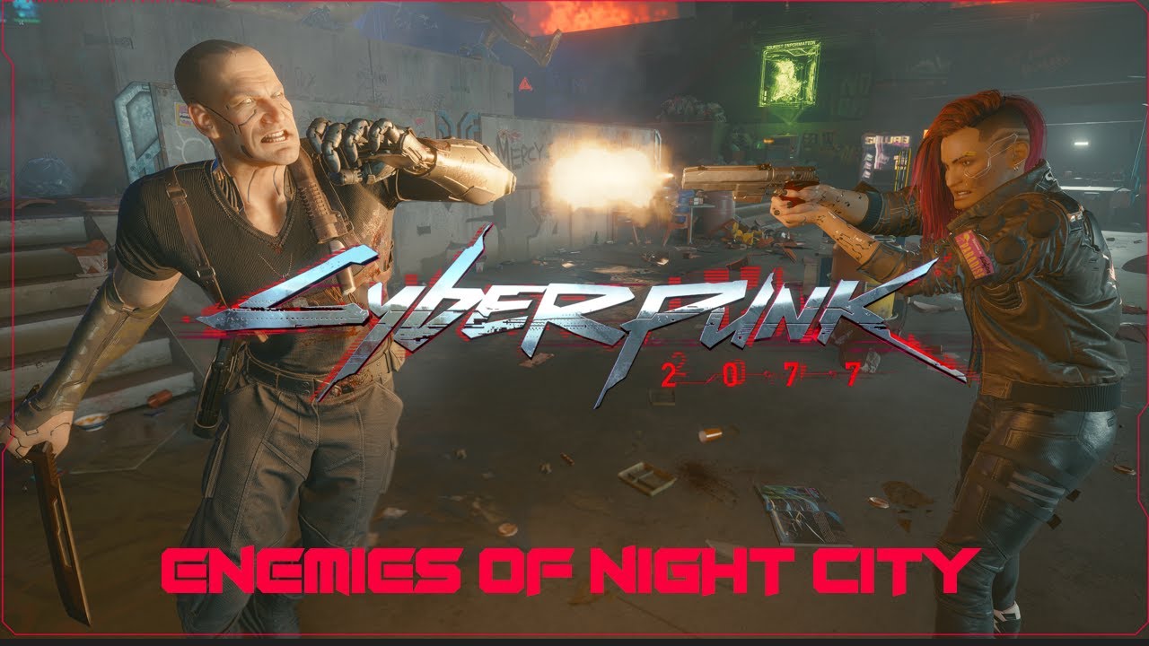 Cyberpunk 2077 - Biblically Accurate V vs Lore Accurate Kurt Hansen (ENC)