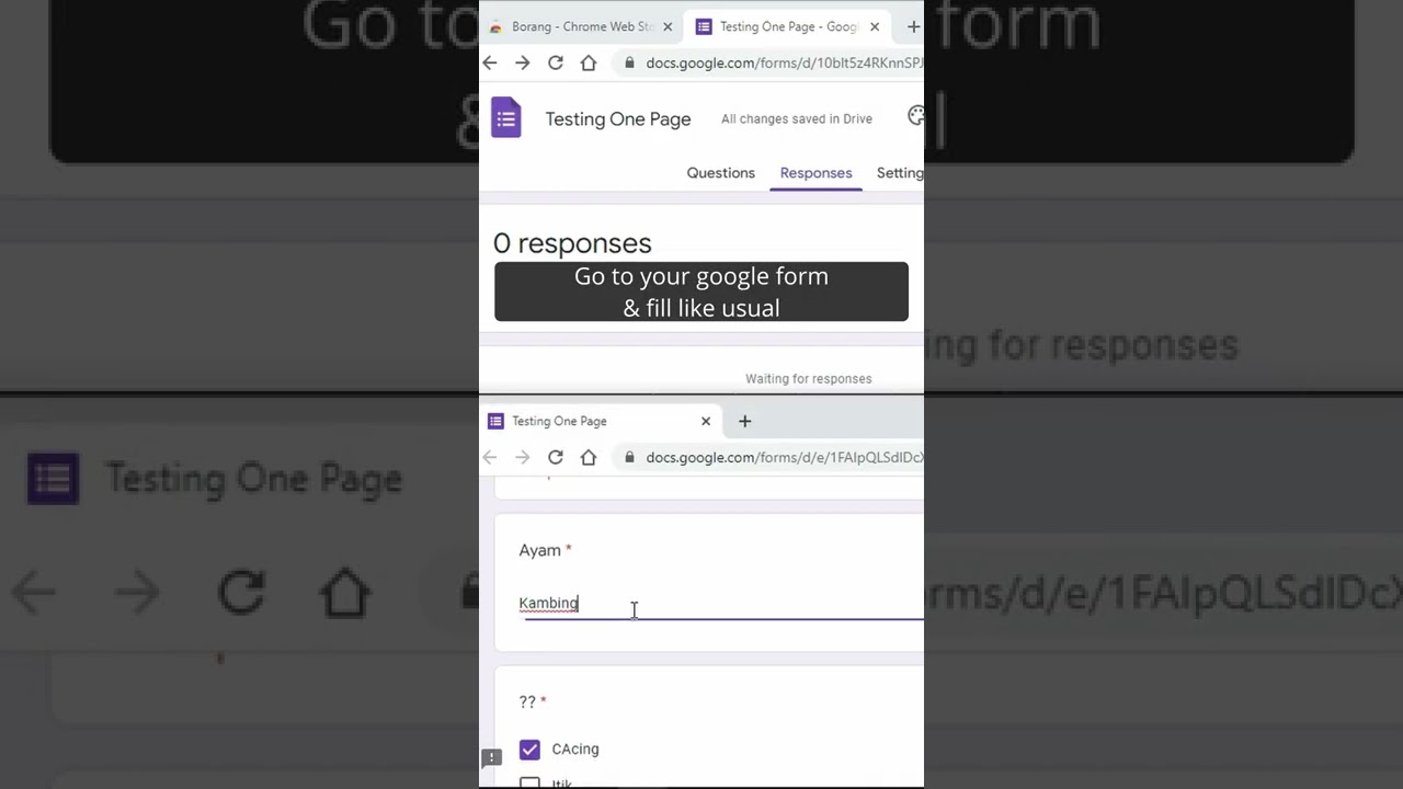 Spam Google Form using this extension #shorts