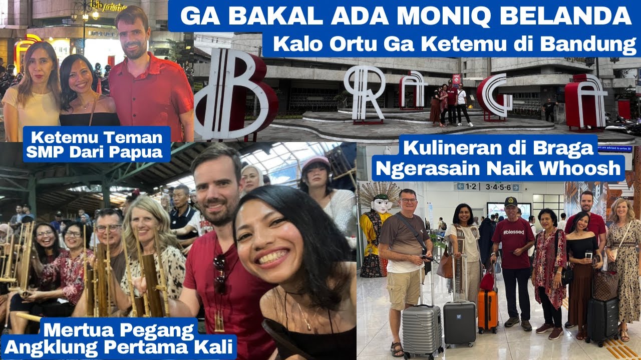 Bandung Ep 1 - Cobain Whoosh, Kulineran Braga & Pertama Kali Pegang Angklung di Saung Mang Udjo