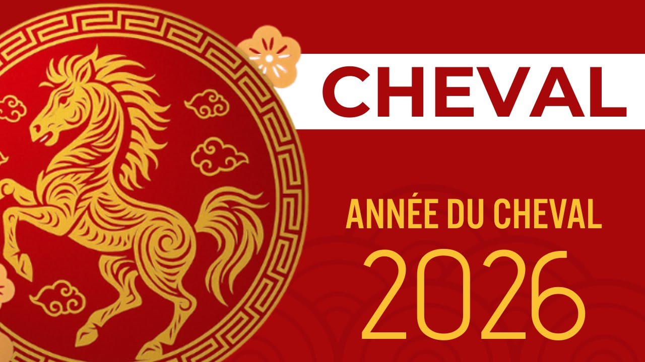 Horoscope chinois 2026 : le signe du Cheval 🐴 | astrologie 2026 (Cheval de Feu)
