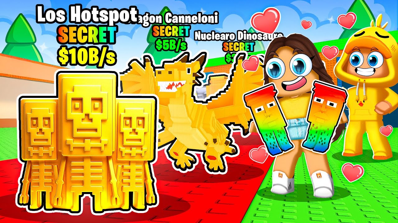 Ik Geef Mijn Vriendin 999% GELUK In Steal A Brainrot! (Roblox)