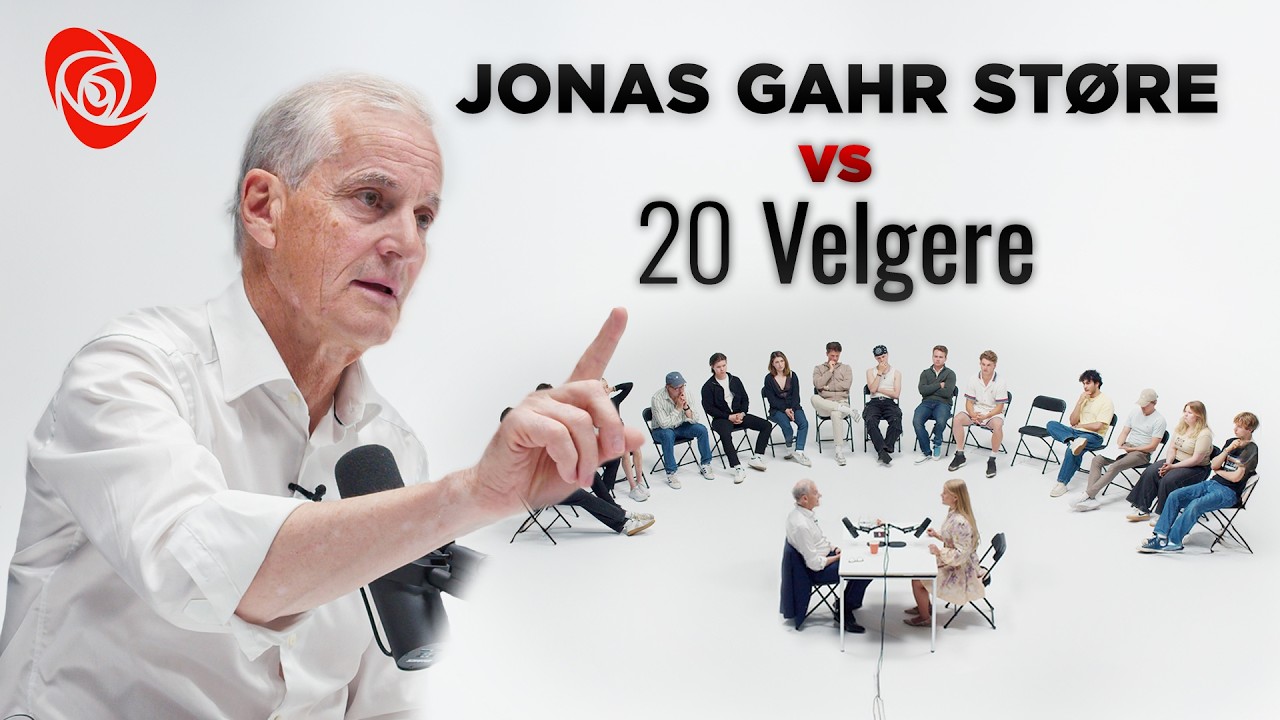 Jonas Gahr Støre vs 20 Velgere