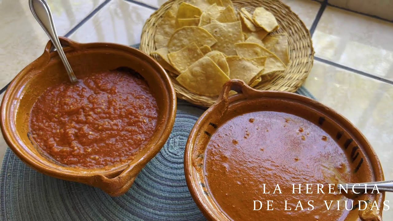 Dos Salsas Especiales para Tacos y Botanas -  La Herencia de las Viudas