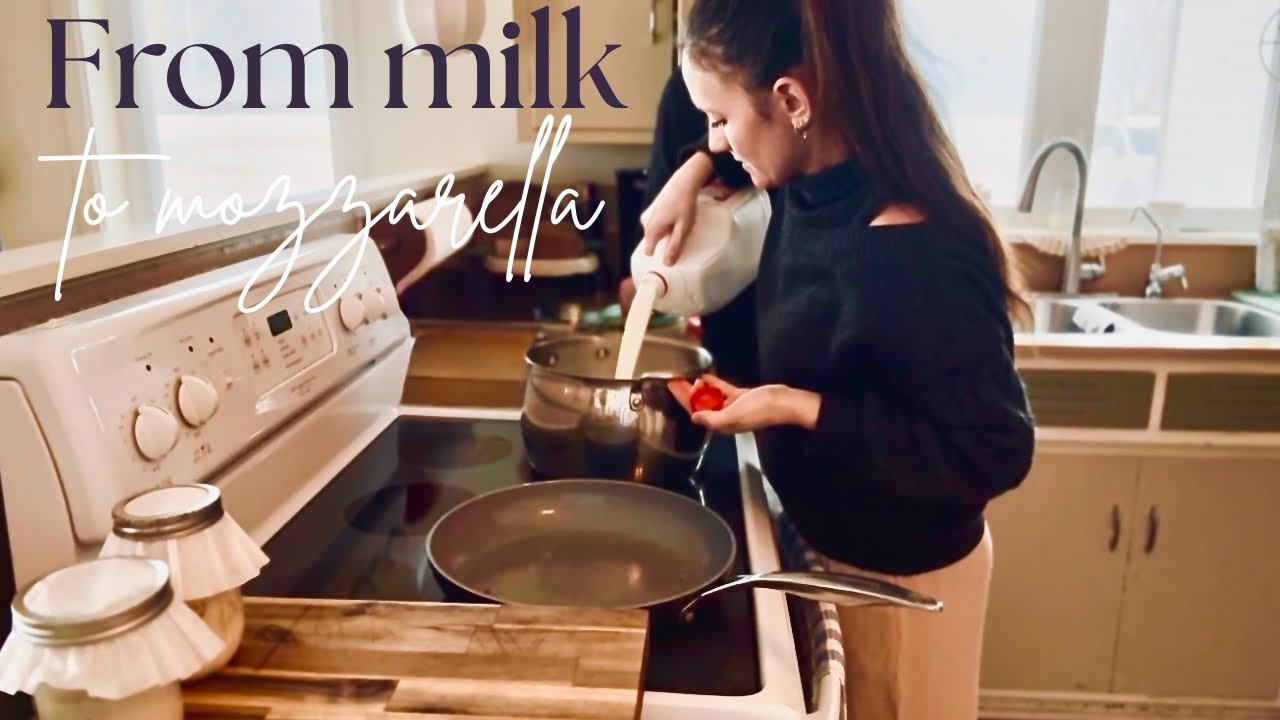 A Slow Day in My Kitchen | Homemade Mozzarella, Brownies & Family Time