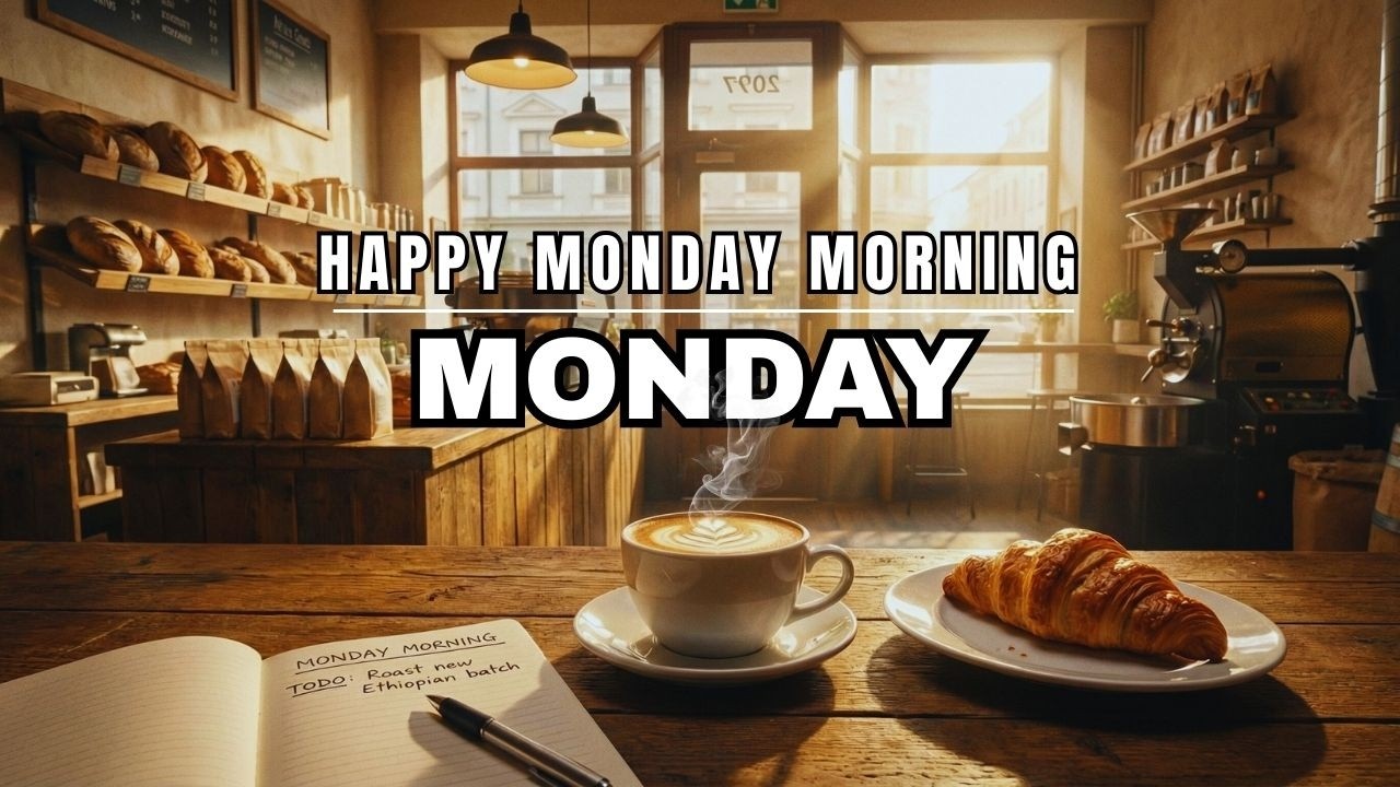 🔴 Happy Monday Morning ☕ Cozy Bakery Cafe Jazz & Bossa Nova to Start Your Day
