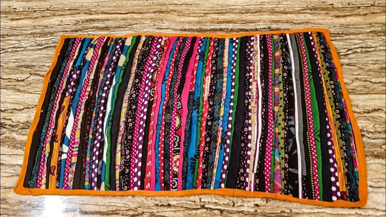 DIY door mat |  എങ്ങനെ സിമ്പിൾ ആയി ടോർ മേറ്റ് തൈയ്ക്കാം|Simple method|