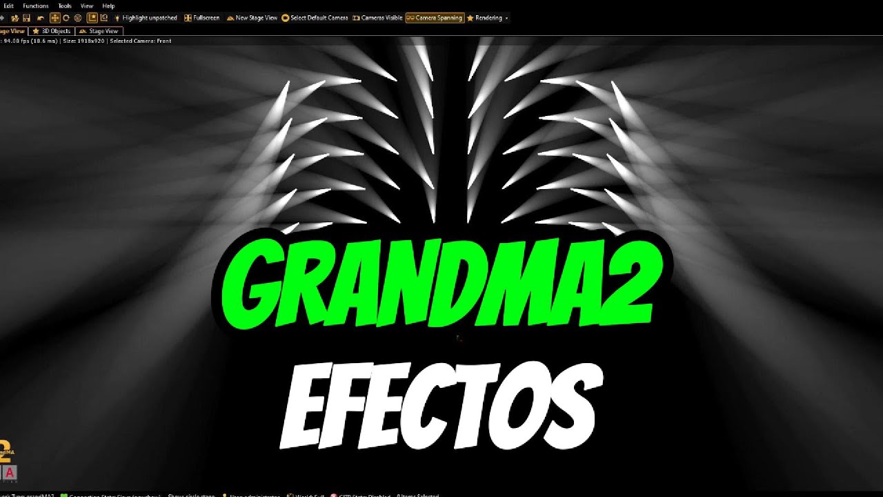 COMO CREAR EFECTOS EN LA CONSOLA GRANDMA2