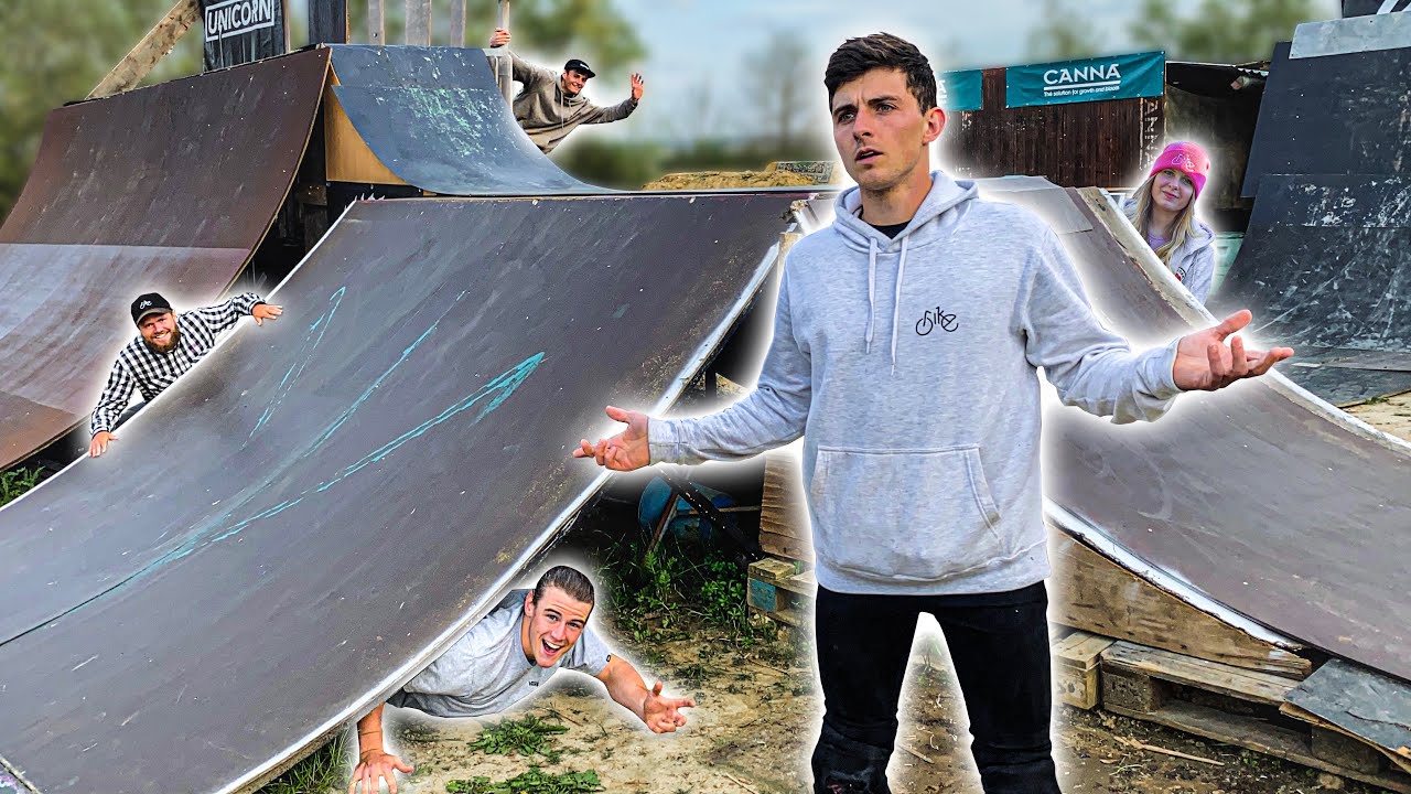 CACHE-CACHE DANS UN SKATEPARK GÉANT !
