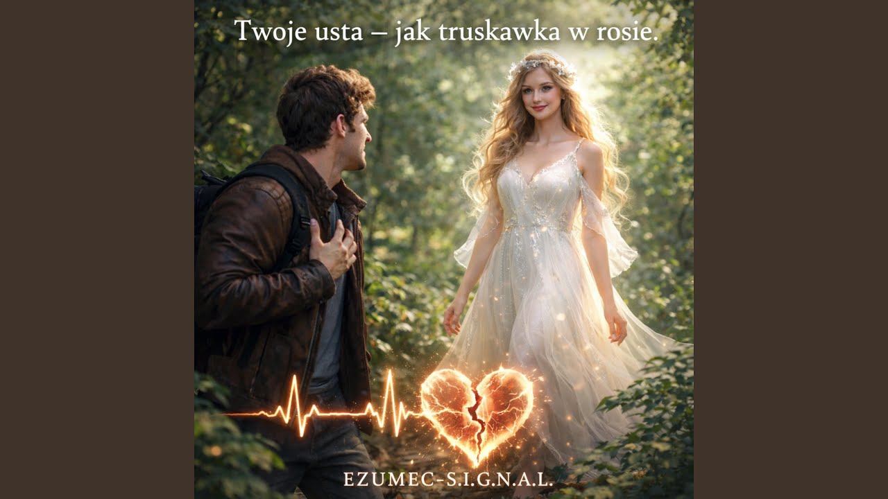 Twoje usta — jak truskawka w rosie.
