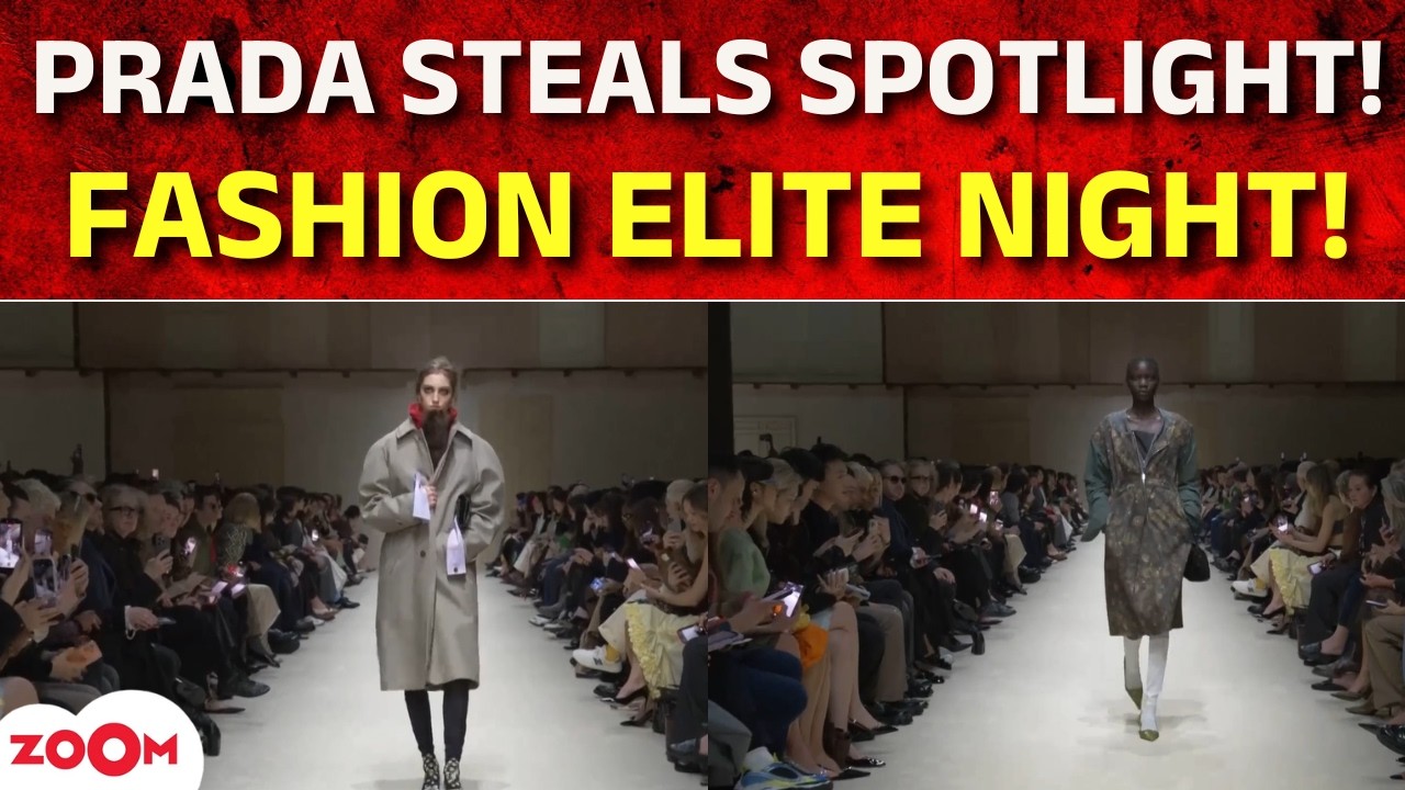Live । Prada Milan Fashion Week 2026 | Autumn Winter Womenswear Show ! Zoom