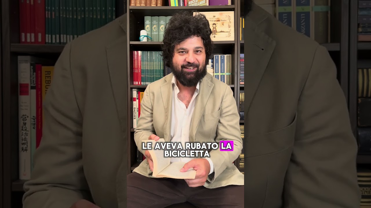 Qualche volta piango leggendovi libri nei video, invece qui rido di cuore!