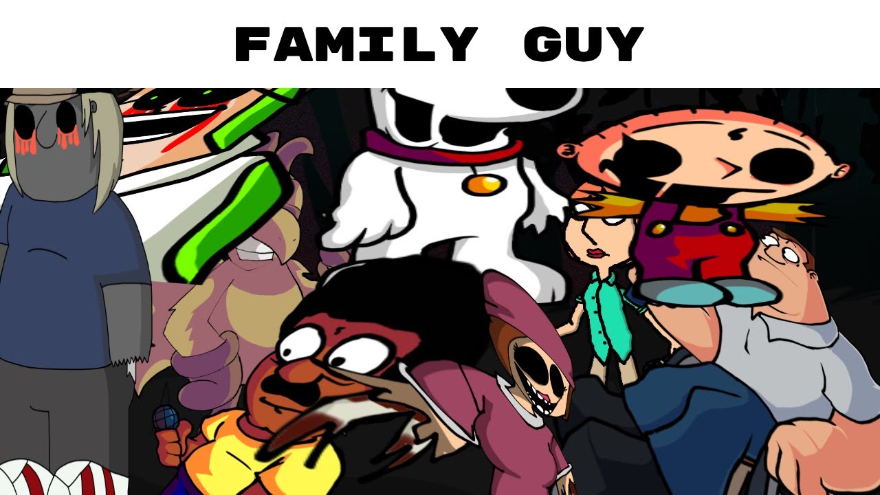 Four Way Fracture but Family Guy characters sing it - Friday Night Funkin' - (FNF Cover)