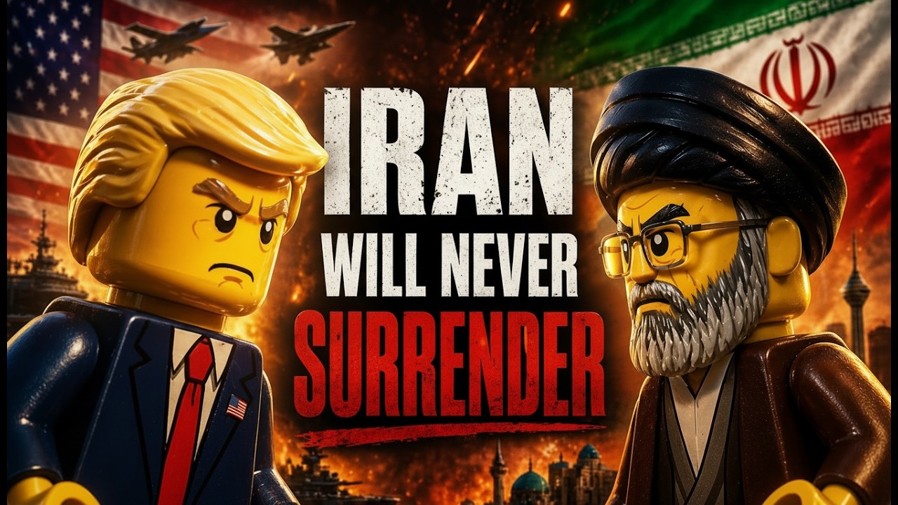IRAN WILL NEVER SURRENDER ⚠️ Final Warning to Trump | LEGO Diss Track