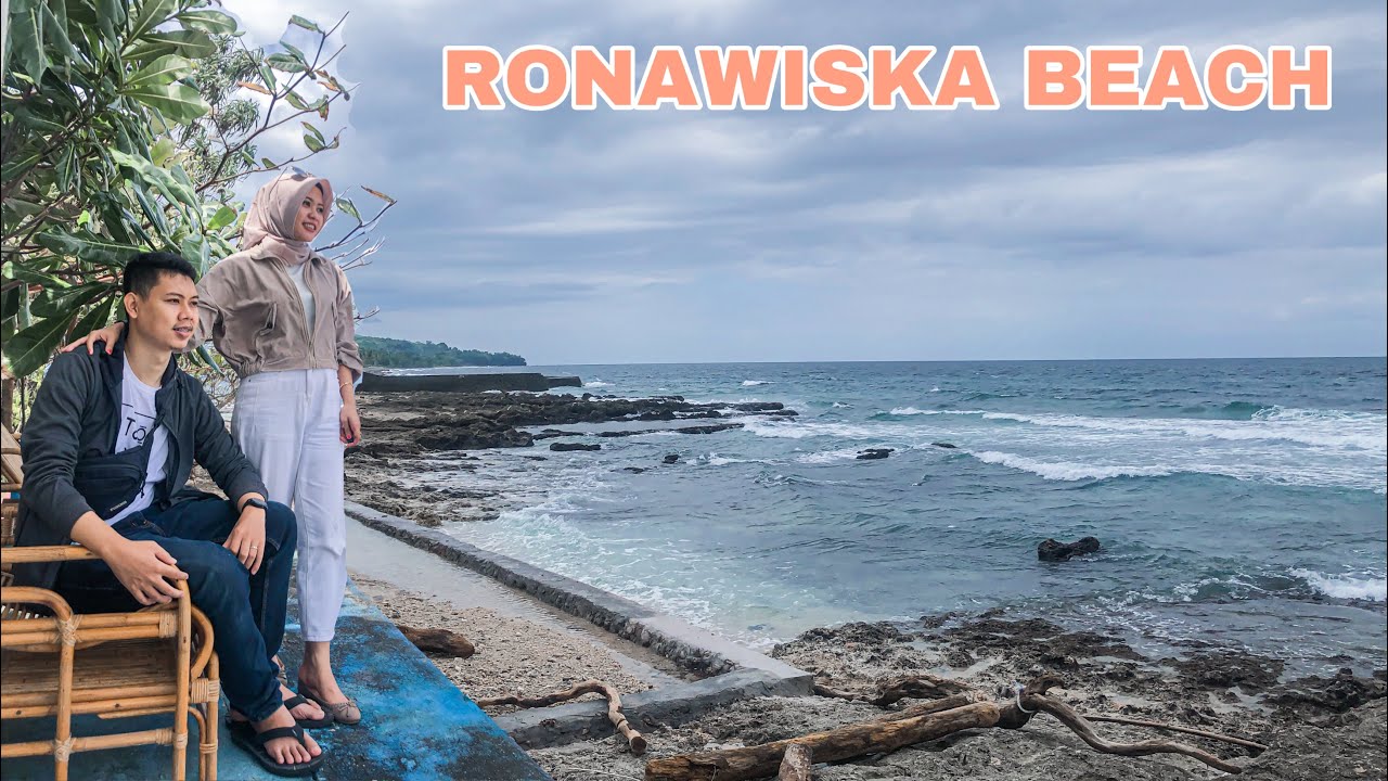 KEINDAHAN RONAWISKA BEACH DI LATUHALAT KOTA AMBON | Maluku Vlog