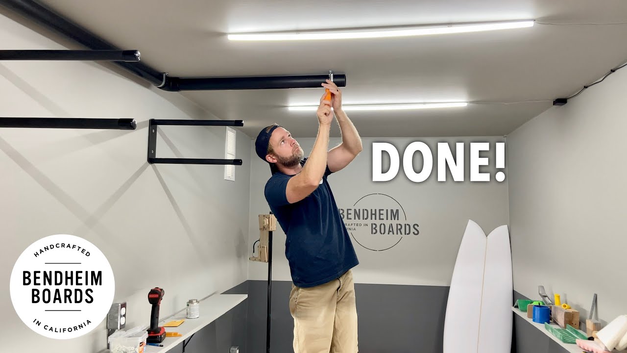 Shipping Container Shaping Bay [Part 9 Racks, Planer Vacuum & AC]
