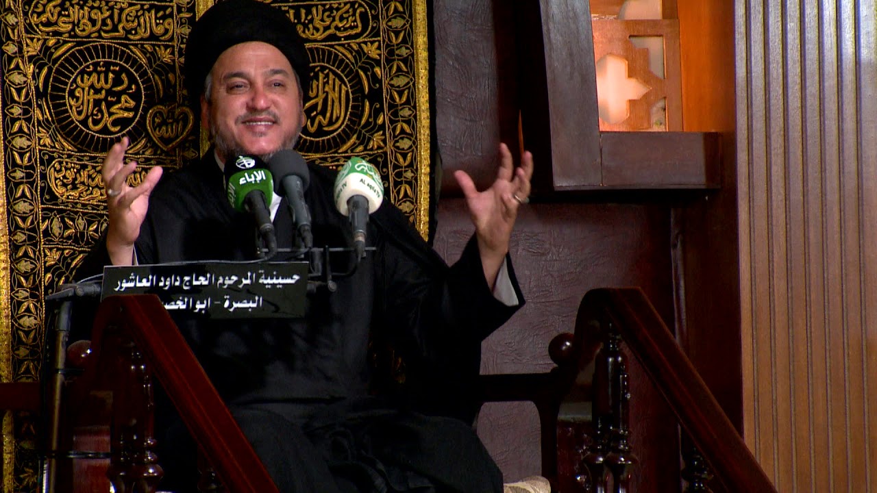 المحاضرة الدينية   الخطيب السيد جعفر المروج   ليلة 6 محرم 14440 هجري