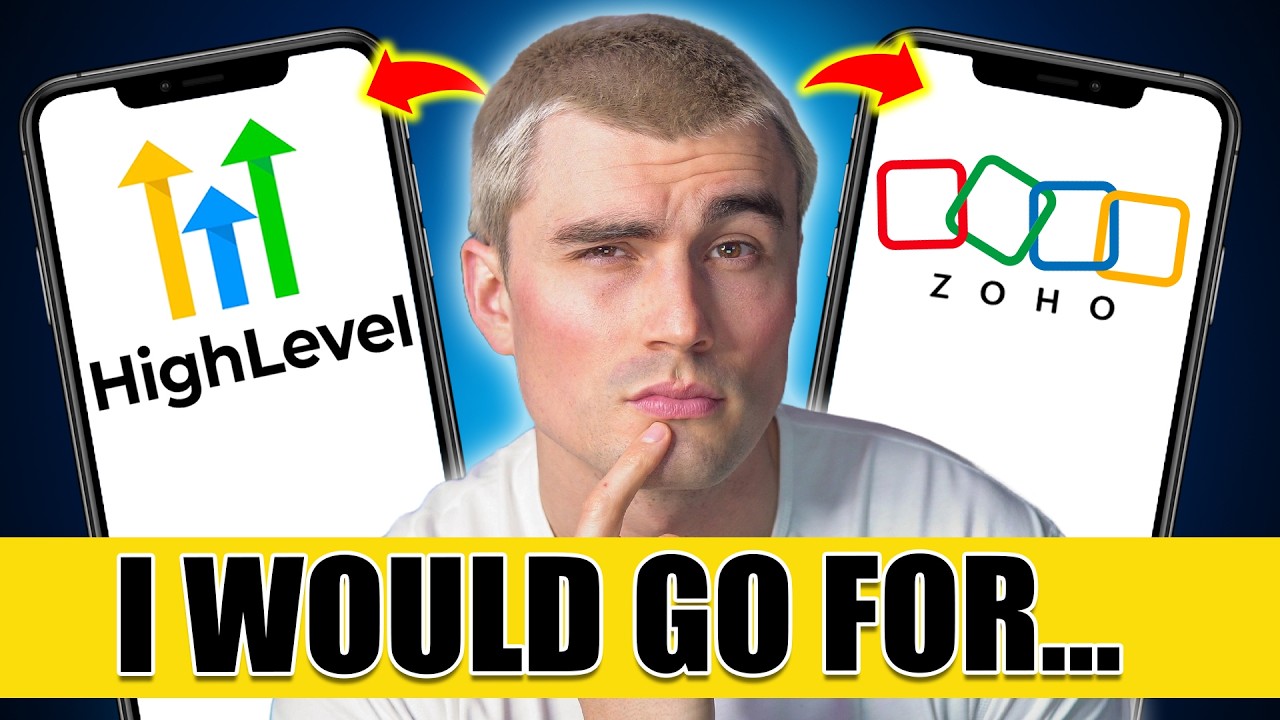 GoHighLevel vs Zoho | Best CRM for Marketing, Sales & Automation?