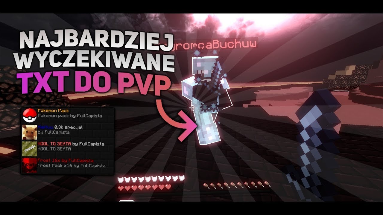 NAJLEPSZY TEXTURE PACK DO PVP 2023 - TXT DO PVP