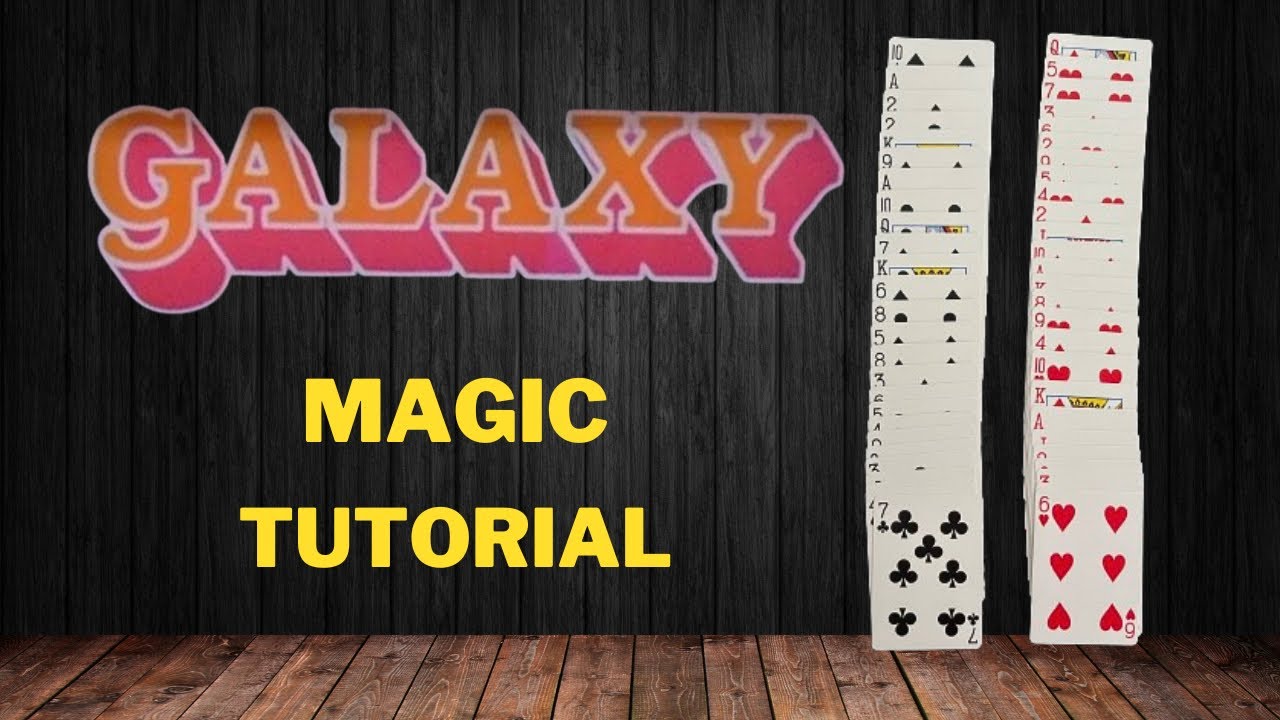 Galaxy - Out Of This World - Magic Card Trick Tutorial