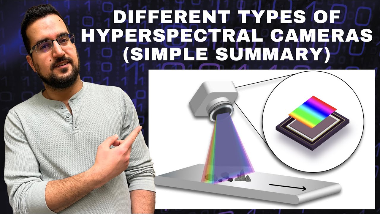 Different Types of Hyperspectral Cameras (Simple Summary)
