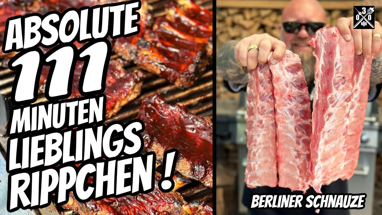 Berliner Schnauze Baby Back Lieblings Rippchen  111 Minuten - 030BBQ