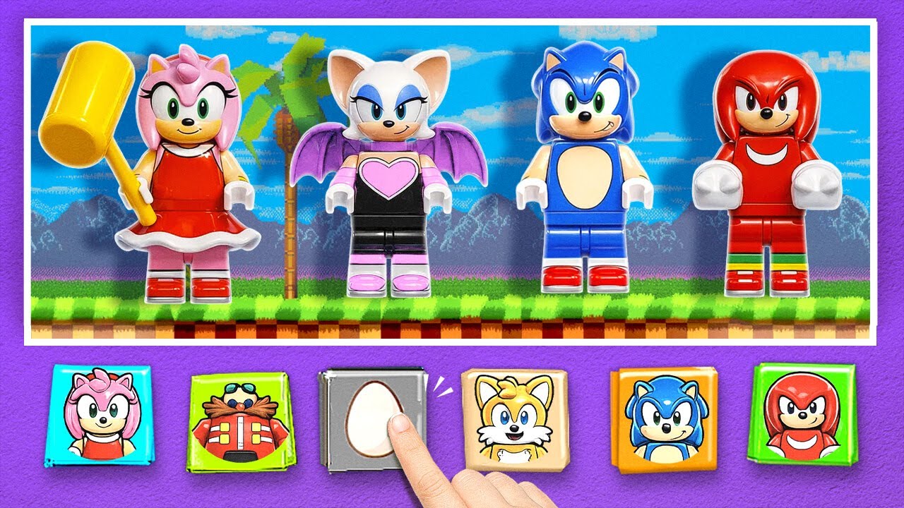 WOW! We Made Sonic The Hedgehog Gadgets! *Best ASMR Fidgets and Paper DIY*