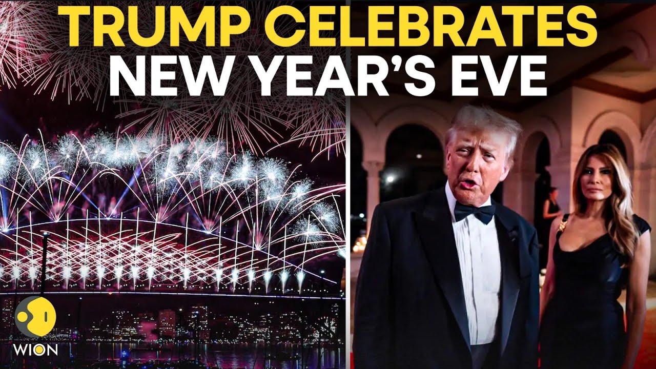 New Year 2026 LIVE: Donald Trump Attends New Year&rsquo;s Eve Celebration | WION