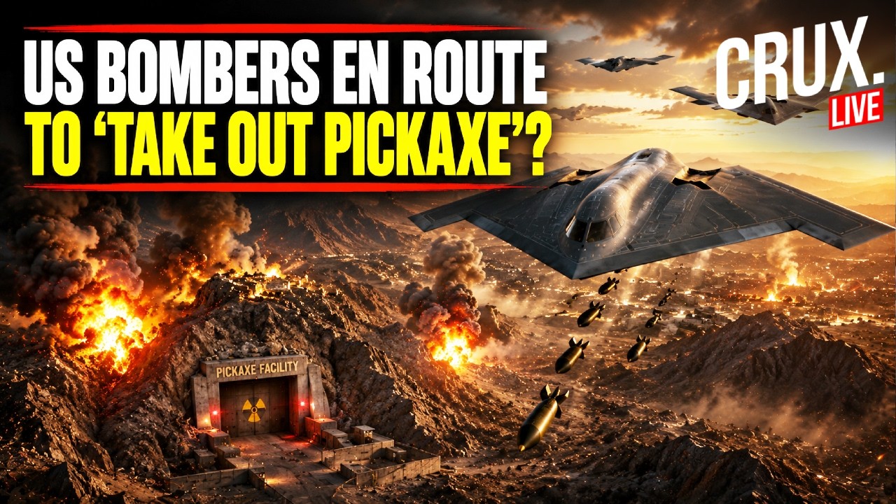 IRAN WAR LIVE | Trump Greenlights Pickaxe Nuke Site Strike? US B-1 Bombers Load Up Bunker Busters