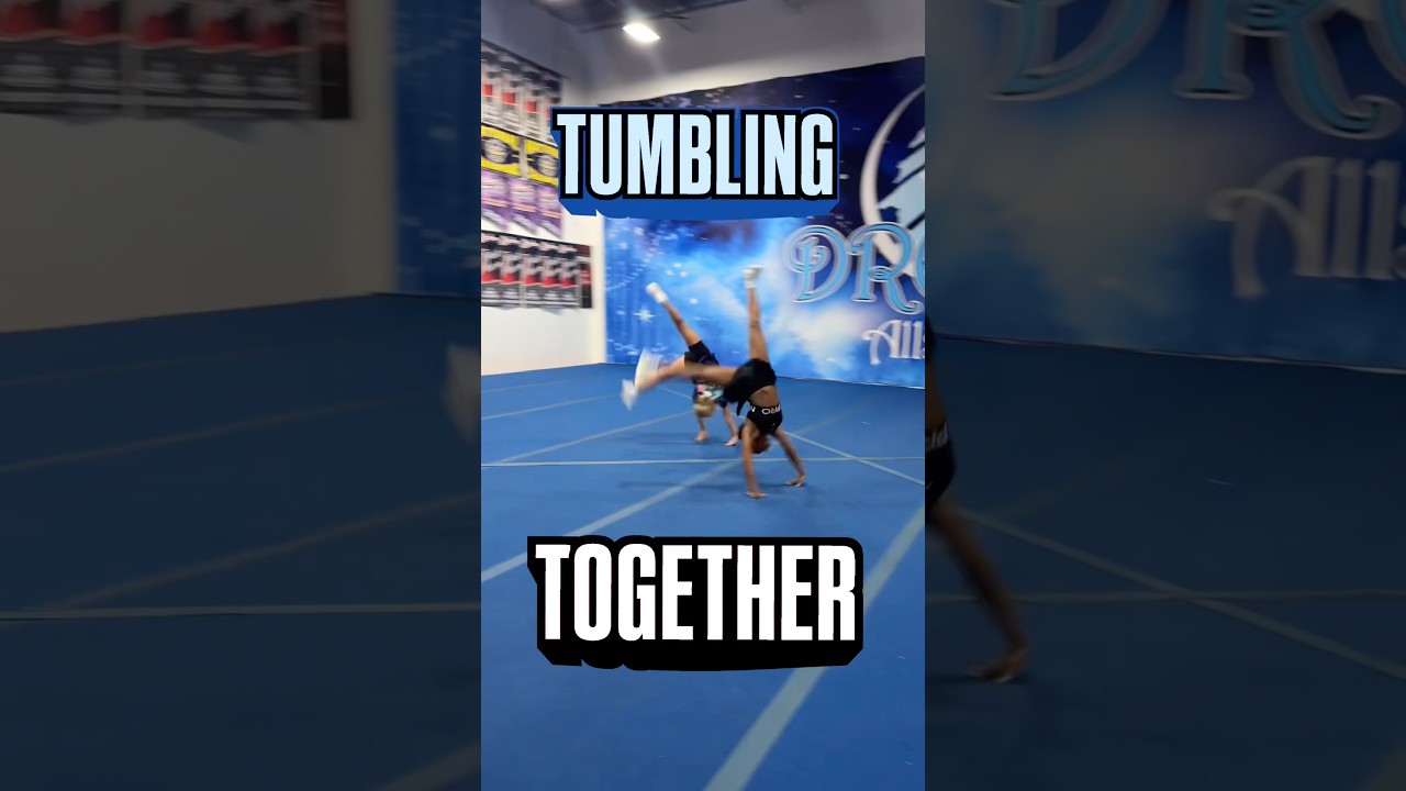 TUMBLING TOGETHER&hellip; #tumblechef #cheer #tumbling #flashback #Shorts