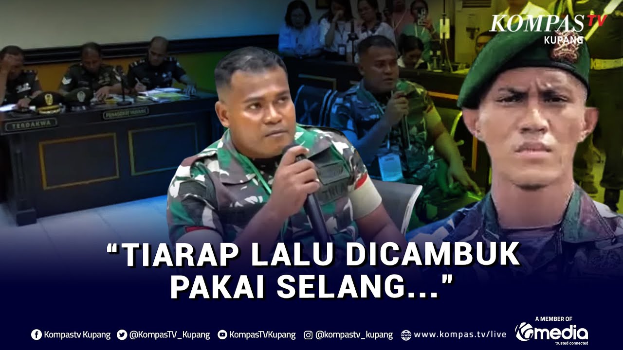 Di Sidang, Saksi Ungkap Terdakwa Cambuk Prada Lucky Pakai Selang