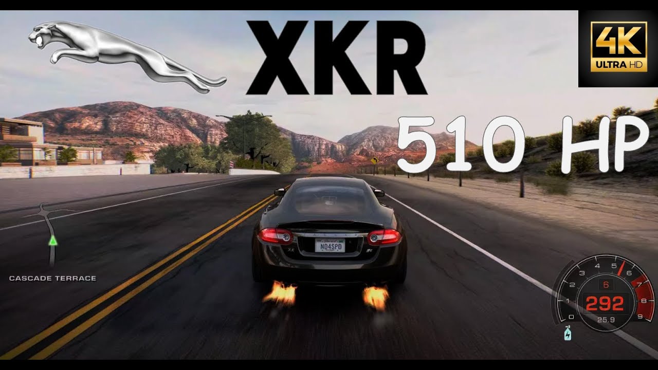 Jaguar XKR - Free Drive 4K 60 FPS | NFS Hot Pursuit Remastered [PS5]