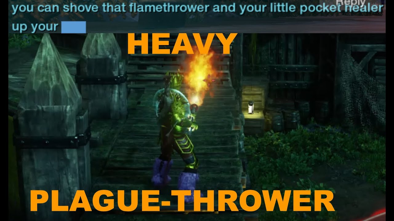 Heavy Plague-Thrower Build - New World Season 4. Fire Staff / Blunderbuss